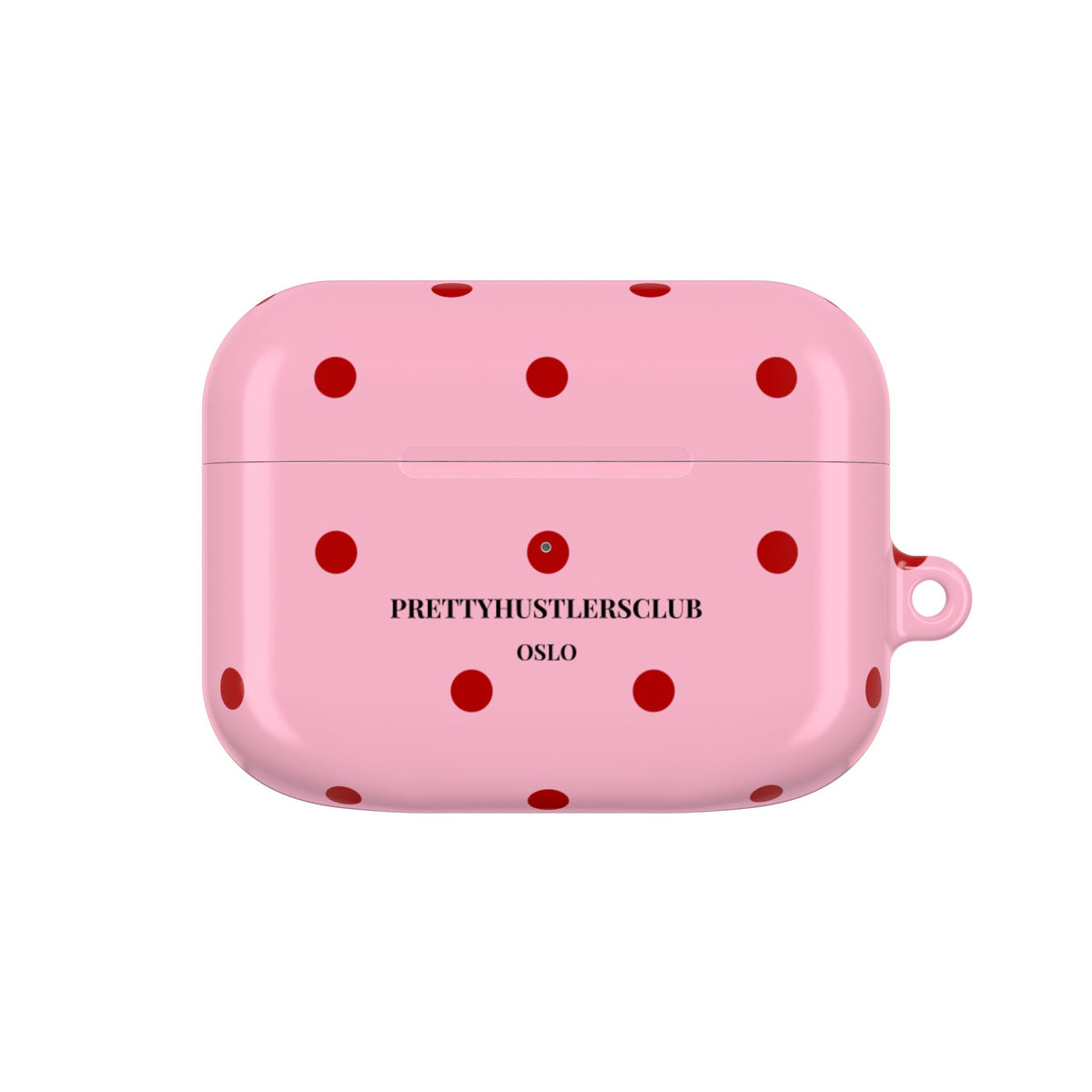 Pink With Red Polka Dots V2 AirPod Pro Case