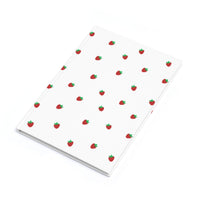 Strawberry Print Hardcover Journal