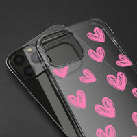 Pink Heart Doodles Design Phone Cases