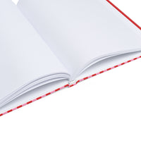 Red and Pink Stripes Hardcover Journal (A5)