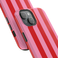 Red and pink stripes V2 (MagSafe) Phone Case