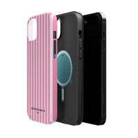 Pink Stripes (MagSafe) Phone Case