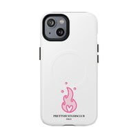 Pink Flame Design Phone Case
